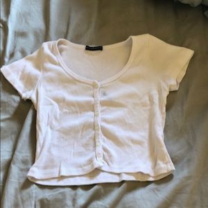 White Brandy Melville button down